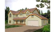 Main image for house plan # 9395