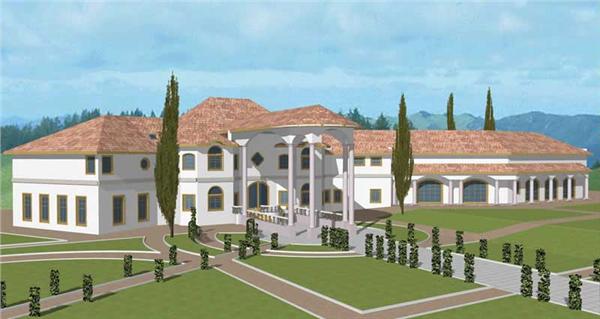 Main image for house plan # 9402