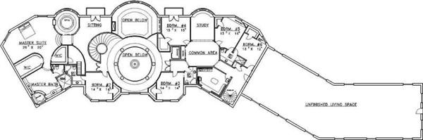 SECOND LEVEL FLOOR PLAN