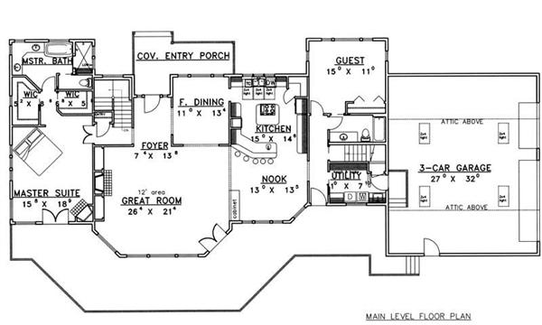 MAIN FLOOR PLAN