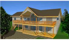 Main image for house plan # 8814