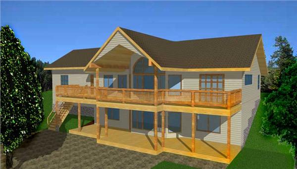 Main image for house plan # 8814