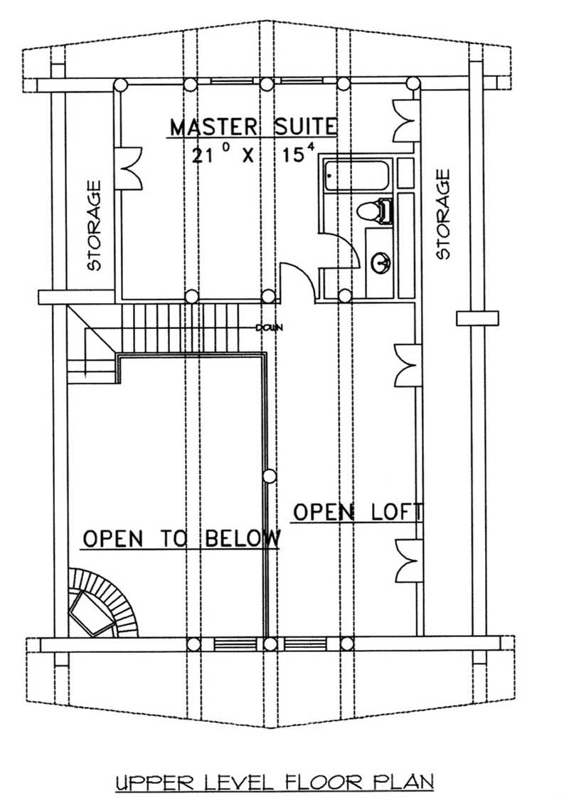 SECOND LEVEL FLOOR PLAN