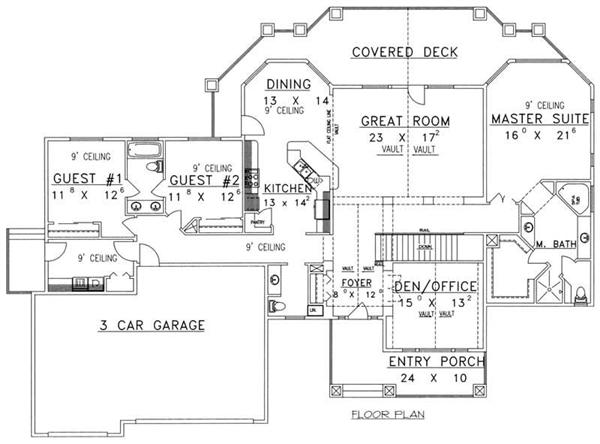 MAIN LEVEL FLOOR PLAN