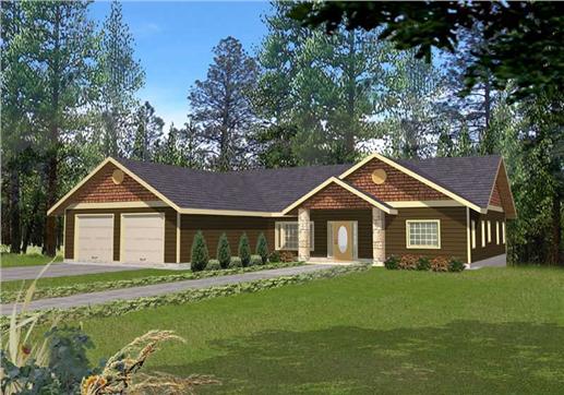 Main image for house plan # 15614