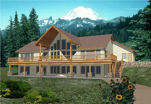 Main image for house plan # 8824