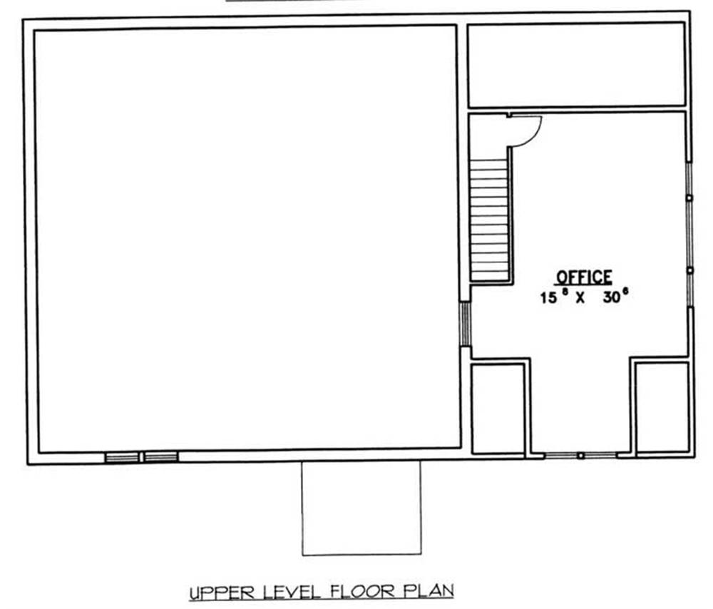 SECOND LEVEL FLOOR PLAN