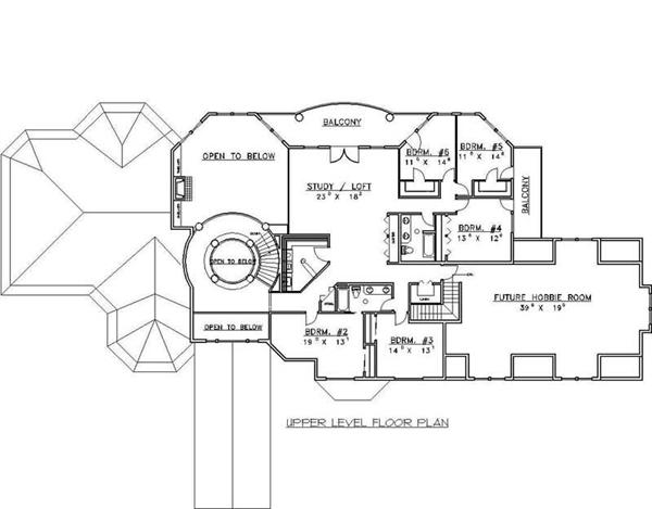 SECOND FLOOR PLAN