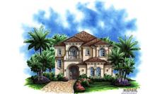 Color Rendering of this house plan