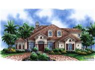 Color Rendering of this house plan