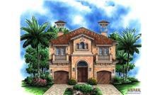 Color Rendering of this house plan