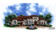 Color Rendering of this house plan