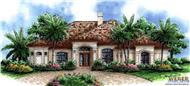 Color Rendering of this house plan