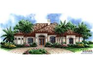 Color Rendering of this house plan