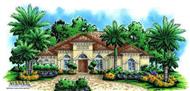 Color Rendering of this house plan