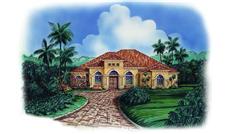 This image shows the exterior for these Mediterranean Designs.
