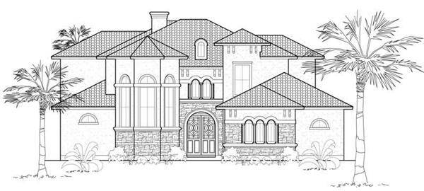 Home Plan Front Elevation