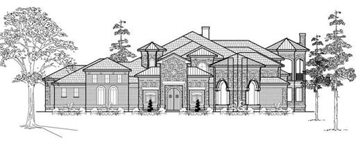 Main image for house plan # 19039
