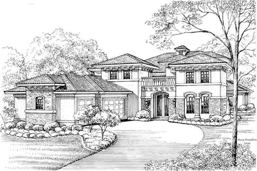 Main image for house plan # 19048
