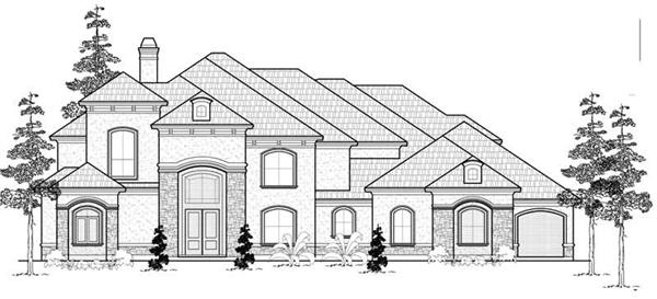 Main image for house plan # 19059