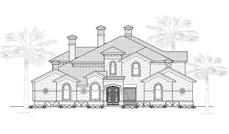 Main image for house plan # 19055