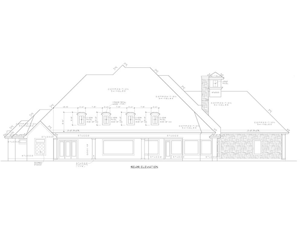 rear elevation of 134-1139