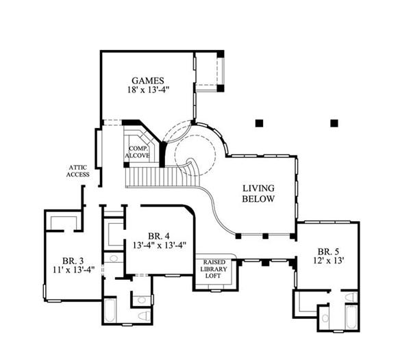 FLOOR PLAN SECOND STORY