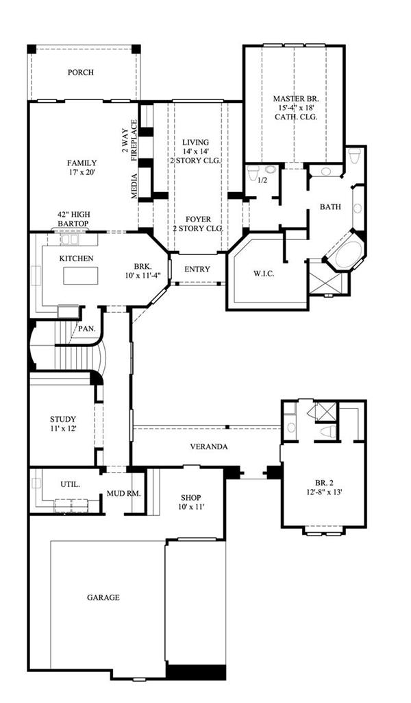 FLOOR PLAN FIRST STORY