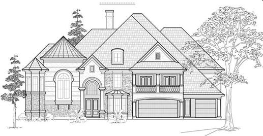 Main image for house plan # 8756