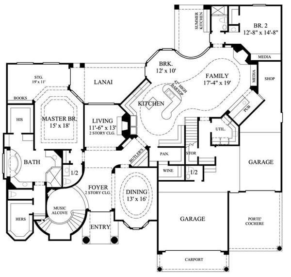 FLOOR PLAN FIRST STORY