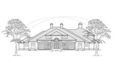 Rendering for Luxury Home Plans.