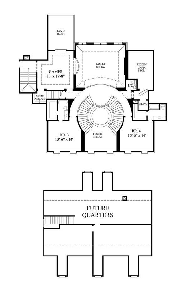 FLOOR PLAN SECOND STORY