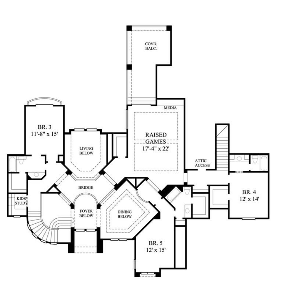 FLOOR PLAN SECOND STORY