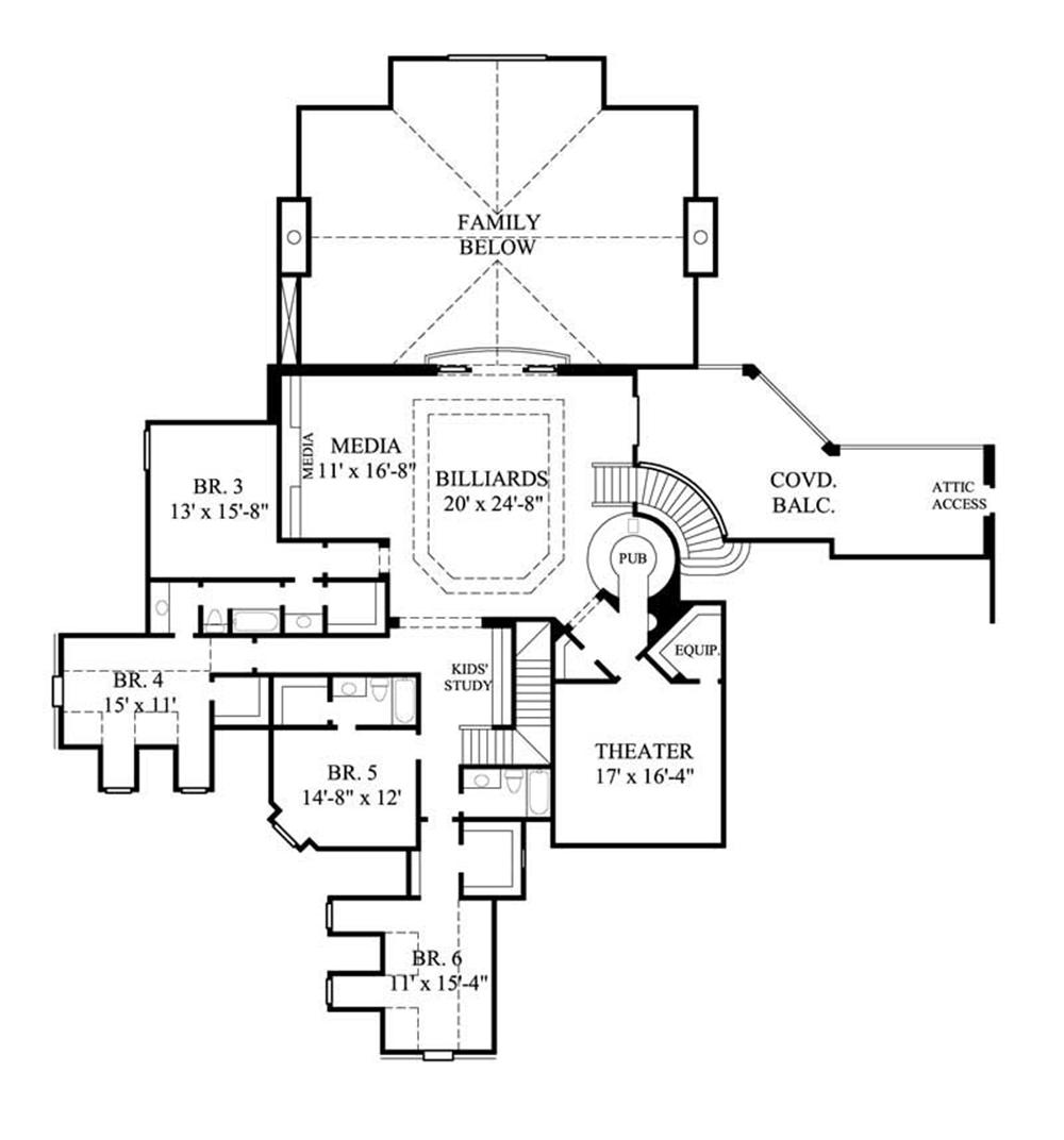 FLOOR PLAN SECOND STORY