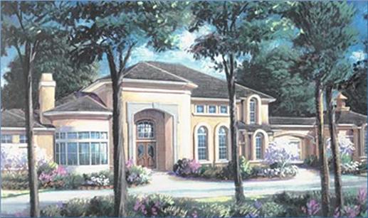 Main image for house plan # 8754
