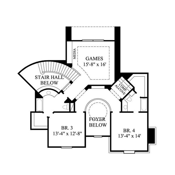 FLOOR PLAN SECOND STORY