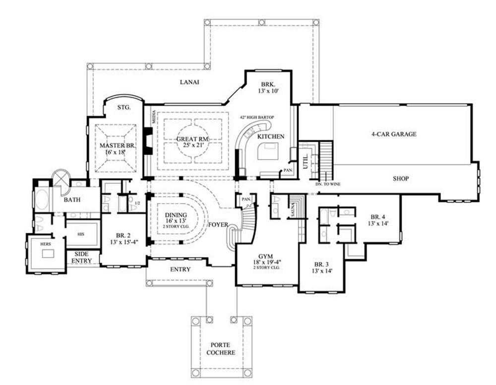 FLOOR PLAN FIRST STORY