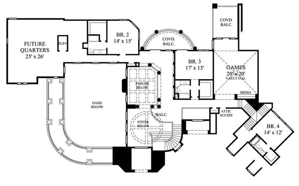 FLOOR PLAN SECOND STORY