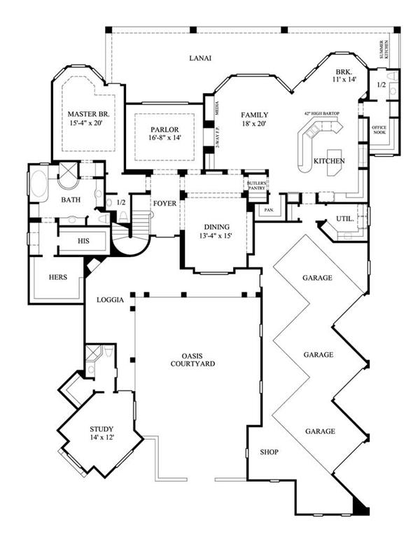FLOOR PLAN FIRST STORY