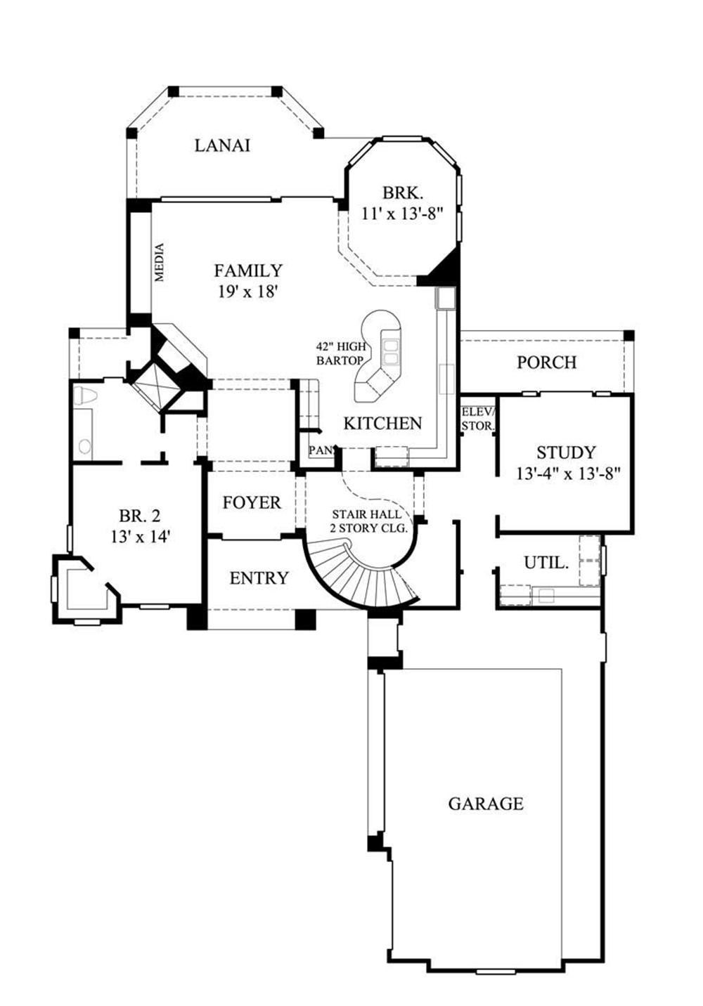 FLOOR PLAN FIRST STORY