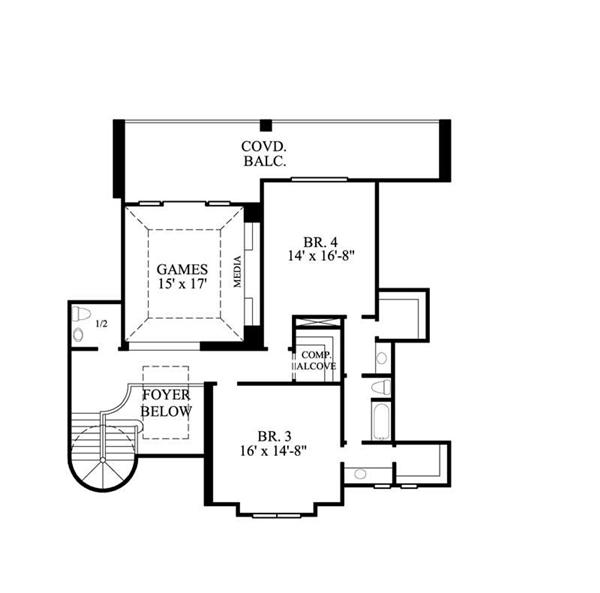 FLOOR PLAN SECOND STORY