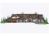 Color Rendering of this house plan
