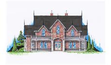 Color Rendering of this house plan