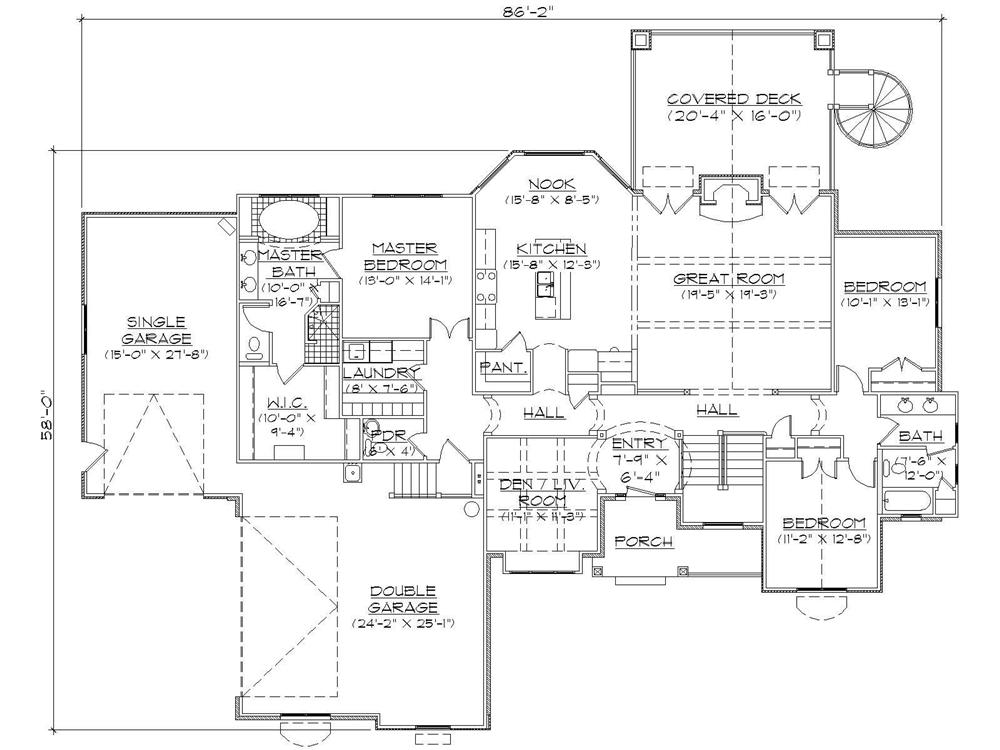Floor Plan First Story