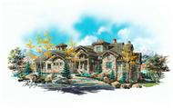 Color Rendering of this house plan