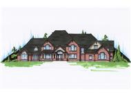 Color Rendering of this house plan