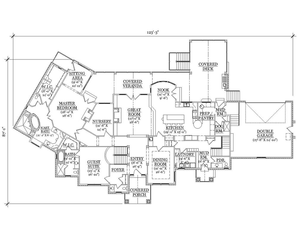 Floor Plan First Story