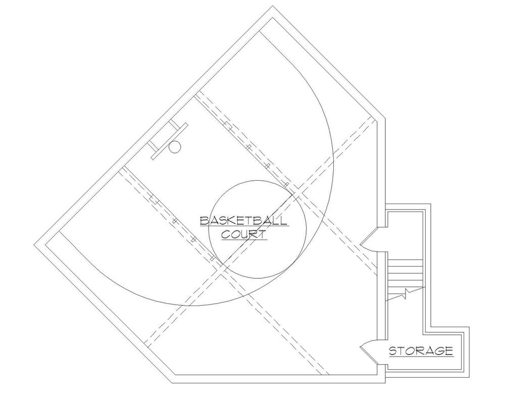 Floor Plan Basketball Court