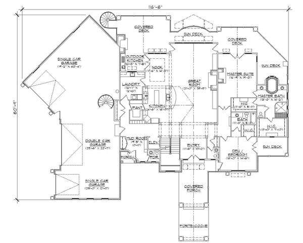 Floor Plan First Story