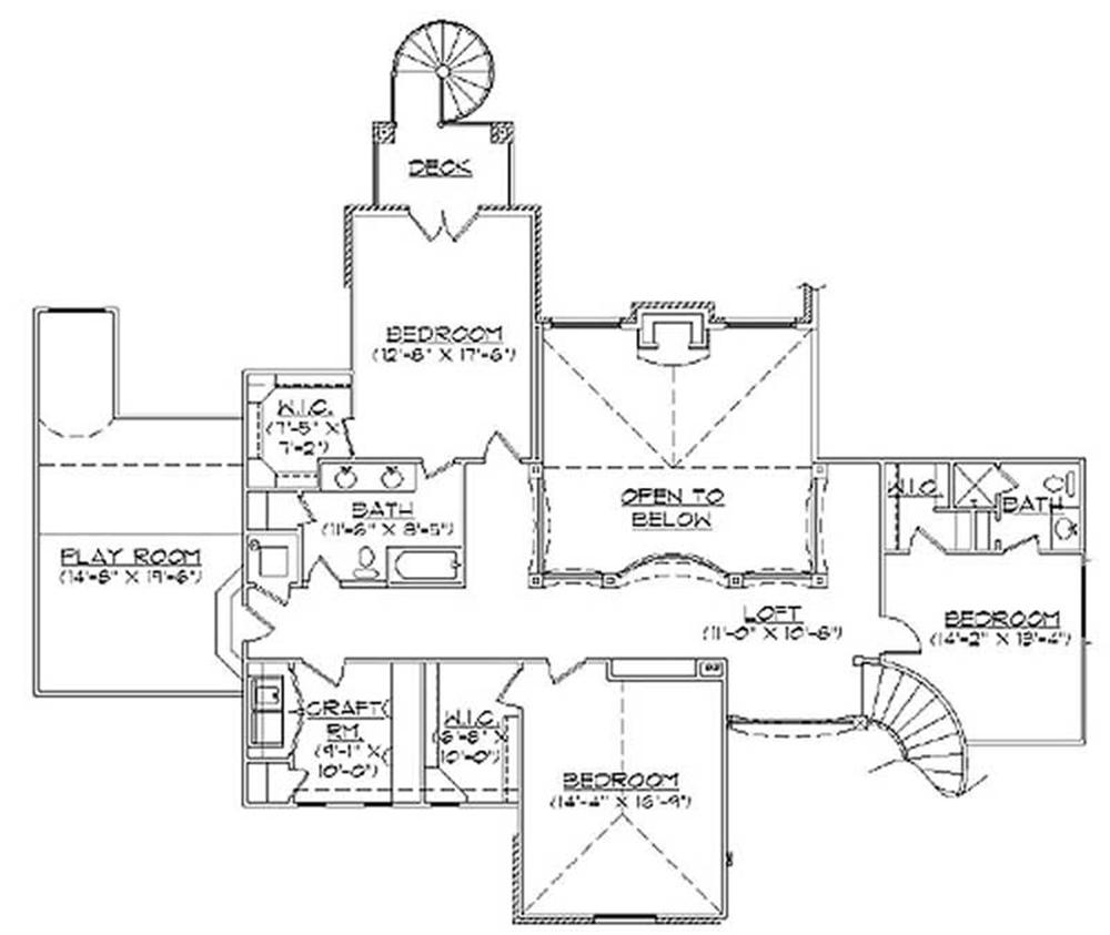 Second Floor Plan TS4914